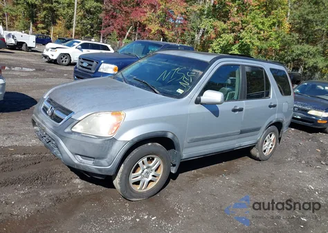 2002 Honda Cr-V Ex z USA, uszkodzony, nr VIN SHSRD77892U009048
